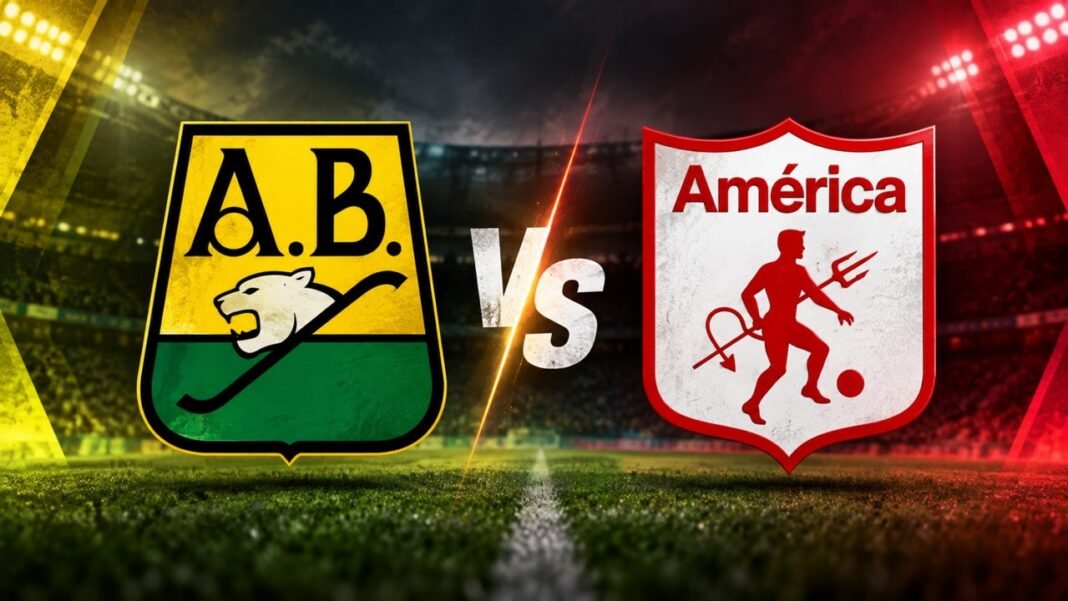 Bucaramanga y America de Cali Chocan por la Punta en Liga Betplay