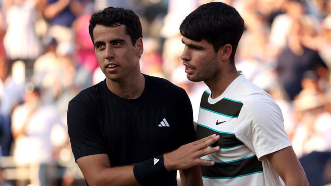 Carlos Alcaraz: Balance de su Enfrentamiento con Tenistas Españoles en el Circuito ATP Carlos Alcaraz: Balance de su Enfrentamiento con Tenistas Espanoles en el Circuito ATP