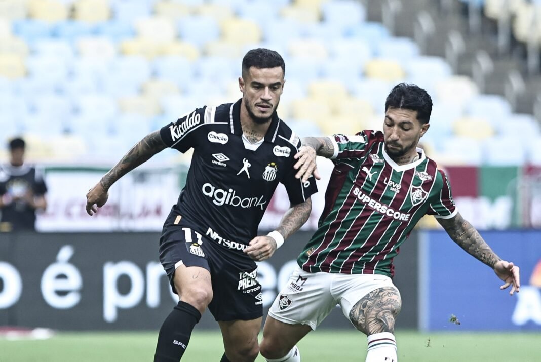 Santos Remonta al Fluminense con Goles de Gabigol y Coutinho Santos Remonta al Fluminense con Goles de Gabigol y Coutinho